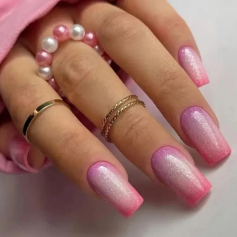 24 Pieces Fake press on nails